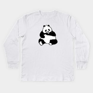 Panda Kids Long Sleeve T-Shirt